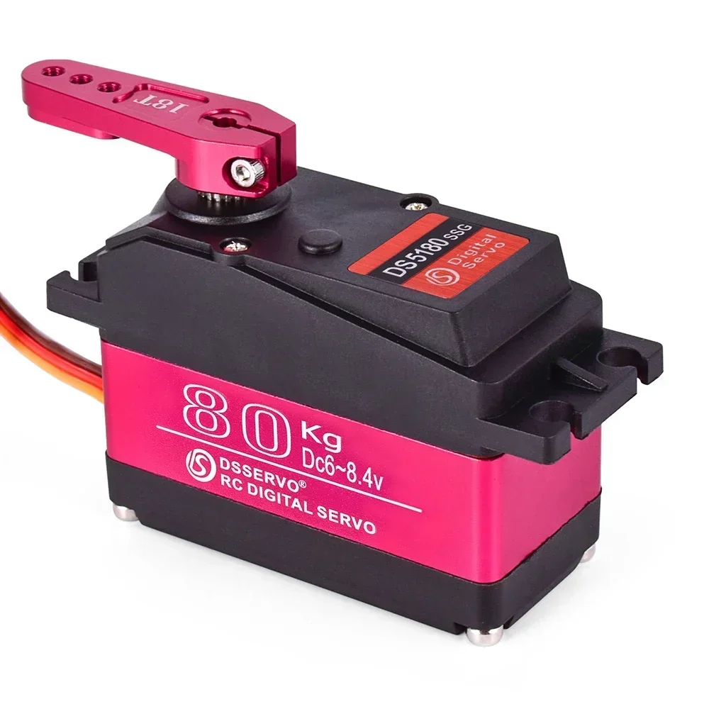 

80KG RC 1/5 Servo Waterproof High Torque 80Kg 8.4V Metal Gear Digital For Redcat HPI Baja 5B SS