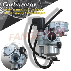 19mm Carburator Carb For Yamaha VINO50 JOG50 EVO ZR50 5BM 5SU 1E40QMB BWS50 Motorcycle Scooter 2 stroke Minarelli 50cc
