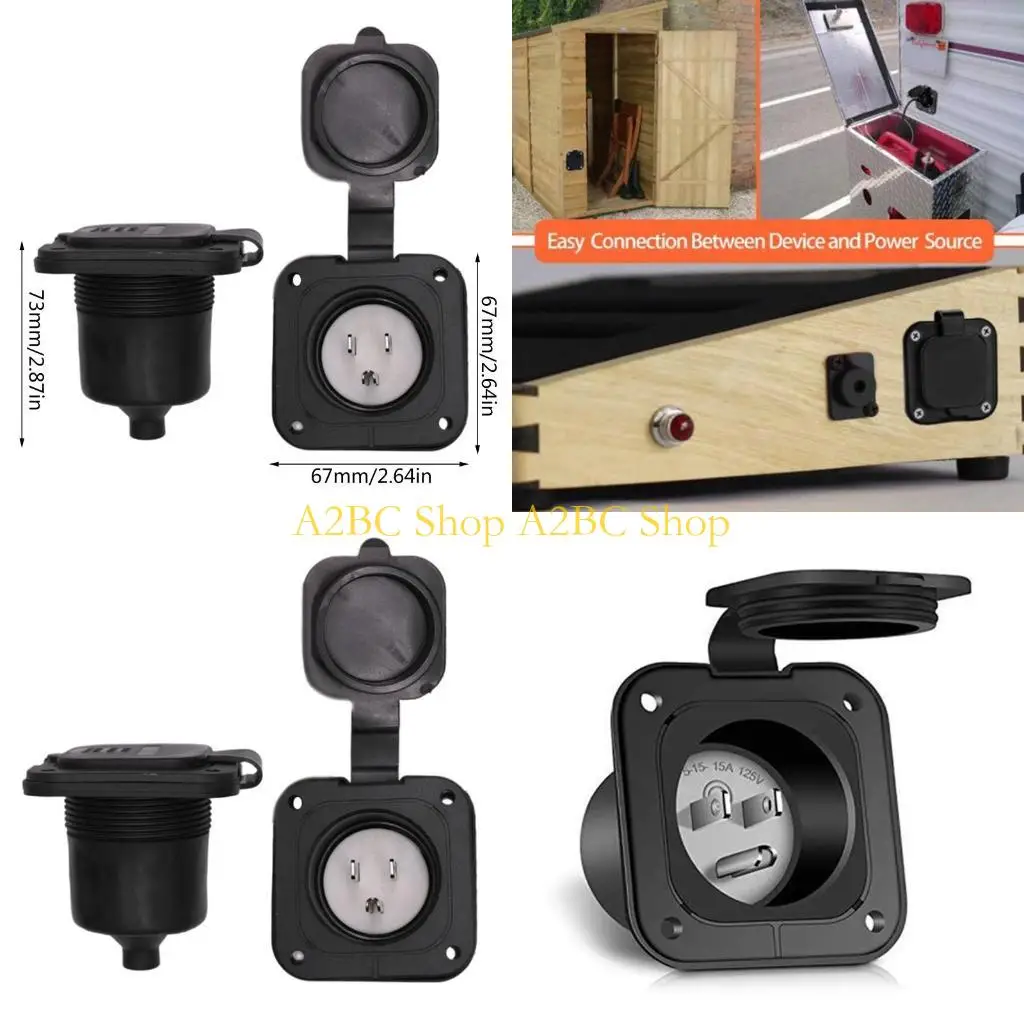 

A2bc inlet upture upteте Nema 5-15 lecelet для лодки RVS для 125V 15