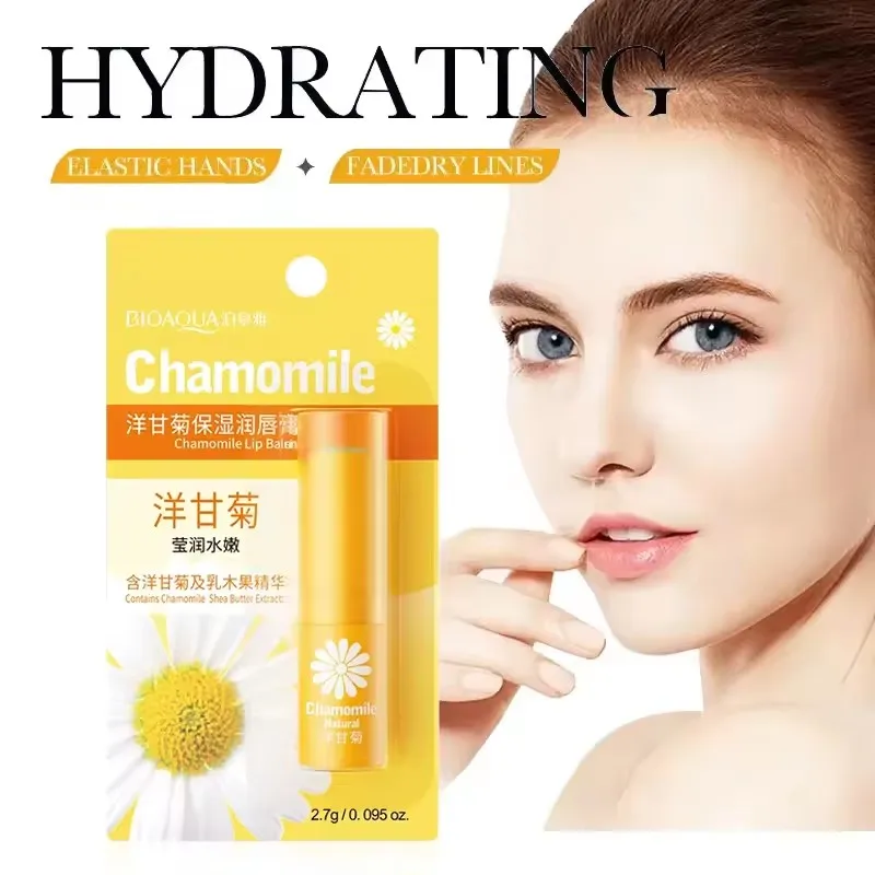

BIOAQUA Chamomile Lip Balm Moisturizing Anti Cracking Nourishing Hydrating Lipstick Lips Skin Care Products