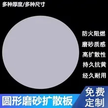 

Lamp Shades Acrylic Lampshade Ceiling Cover Diffusion Plate Round Light Filter Transparent Fixture