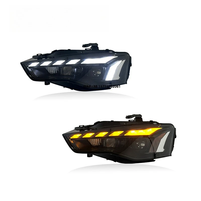 

2 Unit LED Headlights Car Accessories Suitable for Auto Lighting Systems 12-16 A5 Headlight Assembly Car Led Lights