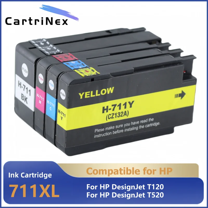 

Совместимый картридж для HP 711 711XL 711 для принтера HP DesignJet T120 T520
