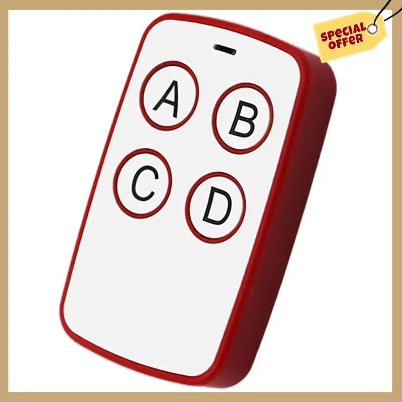 433 МГц автоматический копирующий пульт дистанционного управления, электрический механизм открывания гаражных ворот, пульт дистанционного управления, Дубликатор, клон, код клонирования, 4 клавиши-WMAN