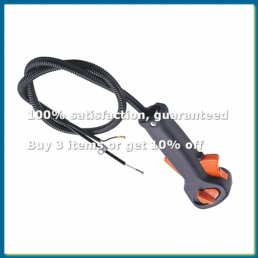 Throttle Control Handle with Switch 4128-790-1301 for FS120 FS200 FS250 Brushcutters Trimmers