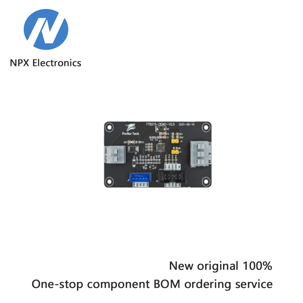 

FT8215-DEMO supports non-sensing dual-resistor, three-resistor FOC control and built-in driver MOS.