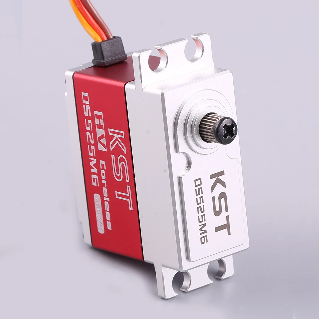 KST DS525MG HV 6-8.4V 7.5kg 760us 2BB Cuscinetto A Sfere Metal Gear Coreless Servo Digitale Per RC UAV Auto Barca Robot Elicottero Giocattoli