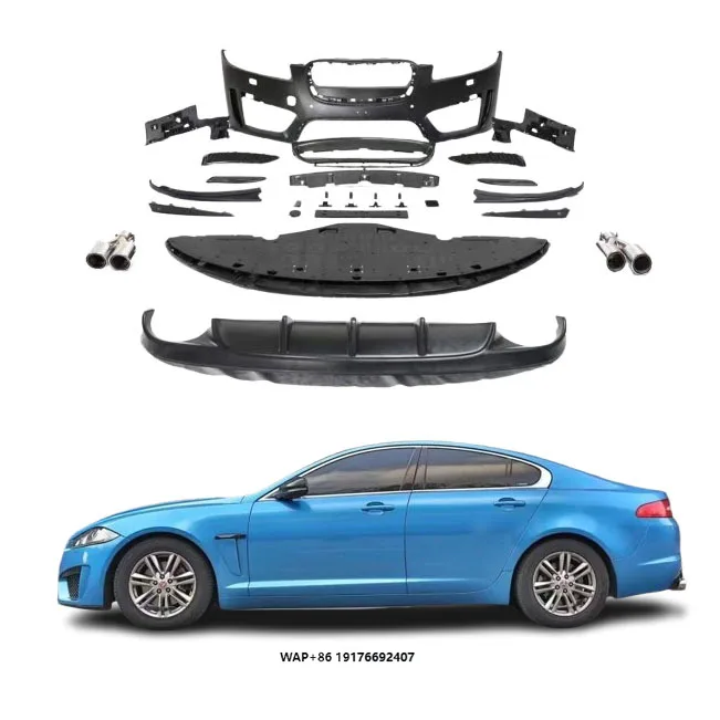 

RS Sport Style High Quality Body Kits for XF X250 2012-2015 Perfectly Fit Upgrade Front Bumper Grille Rear Diffuser New