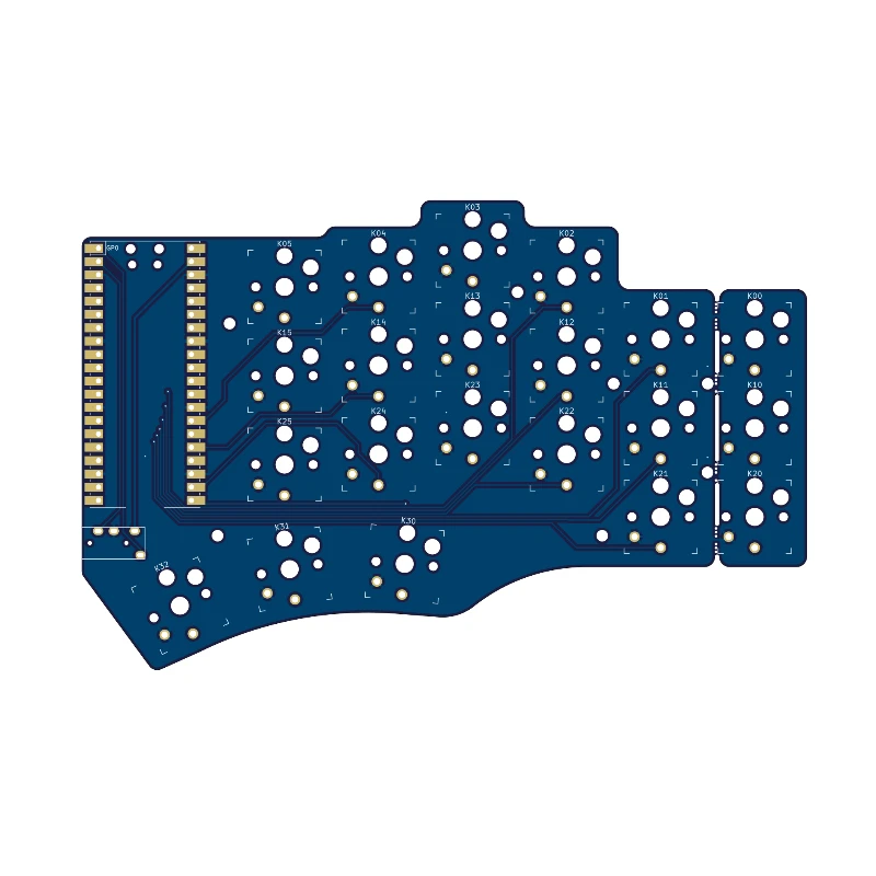 Piantor Pro 42/36 Keys Low Profile Choc سبليت لوحة المفاتيح عدة قابلة للتبديل السريع السلكية وضع واحد لوحة المفاتيح منفصلة بيئة العمل QMK/VIAL #5