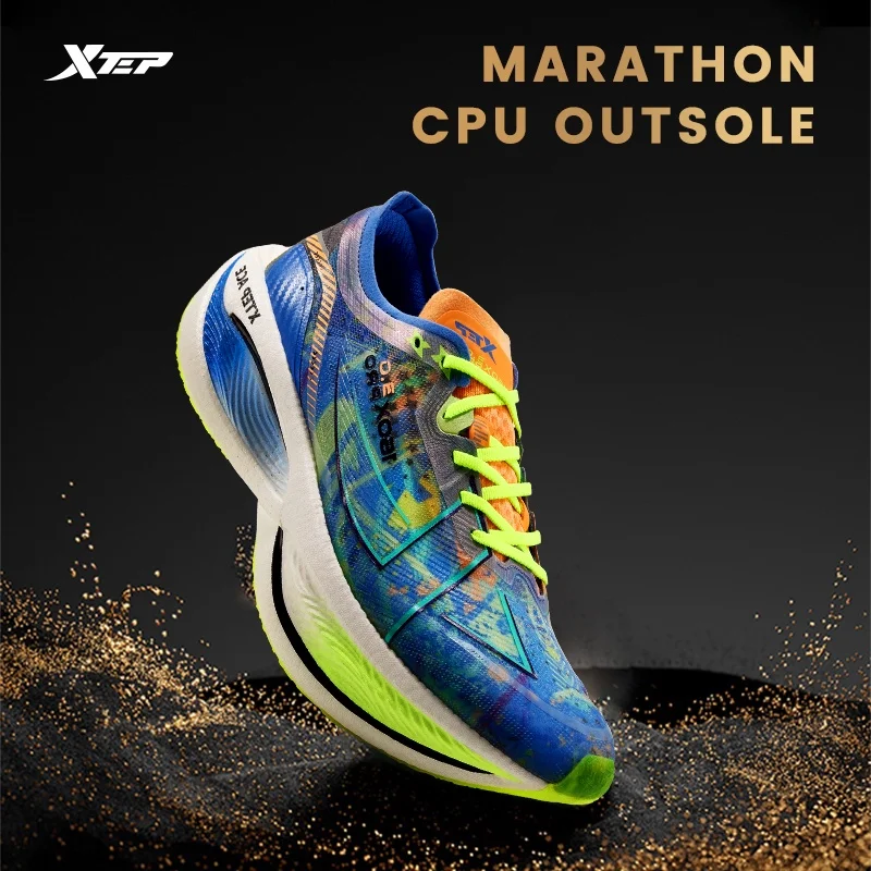 Xtep 160X 3.0 Pro Men Running Shoes Carbon Plate Professional Marathon PB Rebound Cushioning Sports Sneakers Male 978119110115