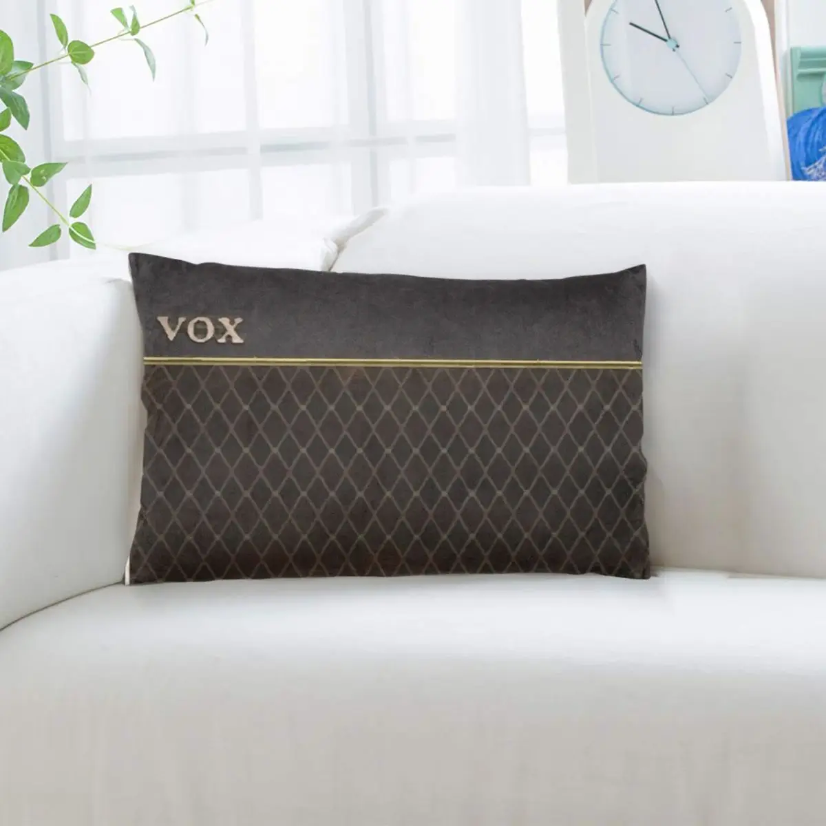 Vox AC30 Amplifier Sticker50 Rectangle Pillowcase Cushion Cover Decorative Bedroom Bed Home Comfort Throw Pillow