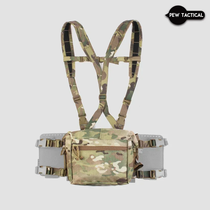 

PEW TACTICAL SS LBV Chest Rig Expansion Bag Kit 34A Tactical Chest Hanger fit Magazine Pouch Outdoor Hunting Waist bag