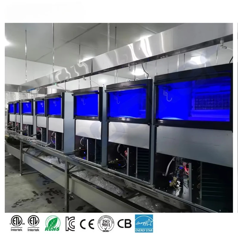 Customized Automatic Commercial Ice Maker Machine 127kg/24h Modern Style Smart and Energy-Efficient