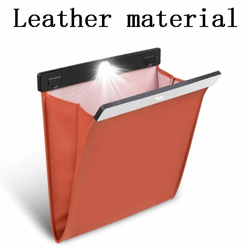 For Li Lixiang L7 L8 L9 2022 2023 Car Rear Garbage Bag Interior Car Seat Back Hanging Chair Back Storage Bag Accessories