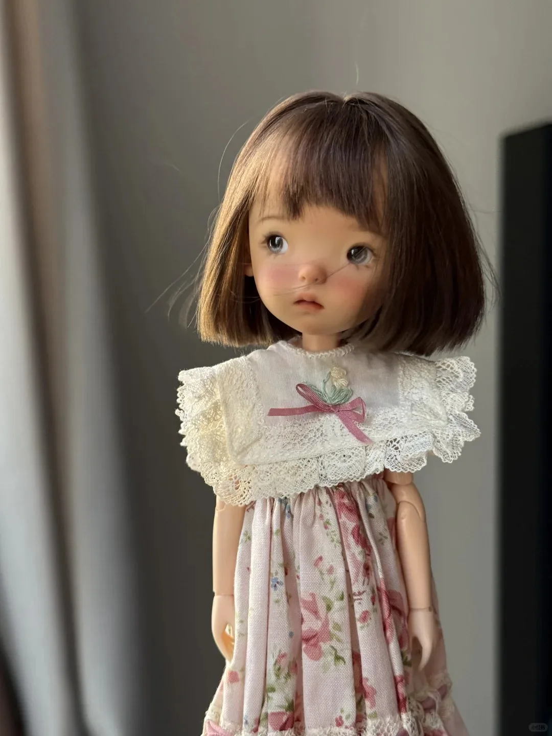 

New SD BJD Doll 1/6 Special Body Blue Bean Cute Little Cloth Girl Solid Resin Naked Doll Makeup Gift Free Shipping