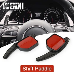 High Quality new Paddle Shift Extensions For Audi Steering Wheel Shifters Gear Carbon Fiber WX-PSD06