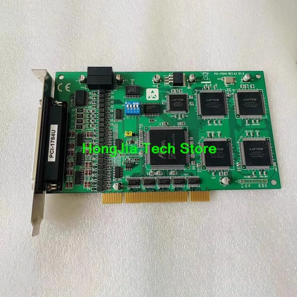 For Advantech 4-axis Orthogonal Encoder And Counter Card PCI-1784U REV.A201-2