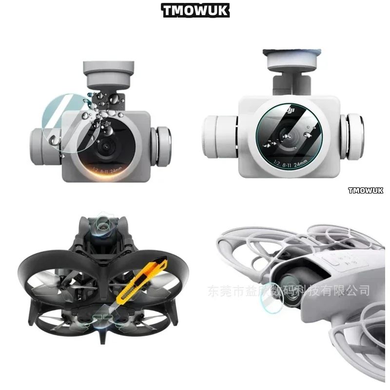 For DJI Phantom 4 Advanced RTK Pro V2.0 DJI Avata Neo - Efficient Installation Tempered Glass