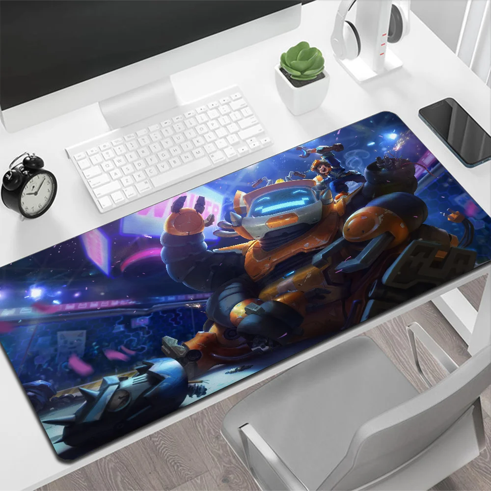 League of Legends Nunu Willump Large Mouse Pad Gaming Mouse Pad PC Gamer Computer Mouse Mat Big Mousepad XXL Keyboard Desk Mat