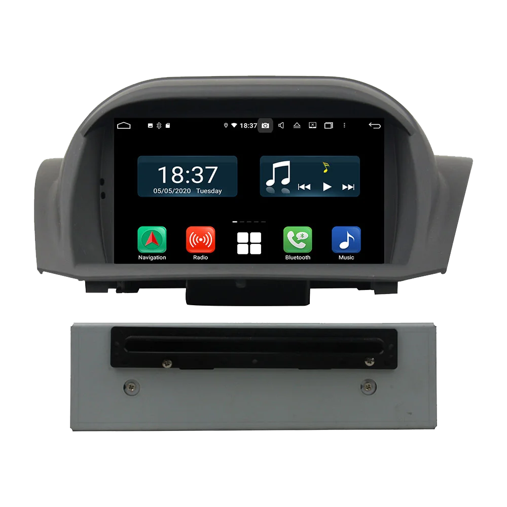 6 + 128G Android 13 Autoradio Multimediaspeler Voor Ford Fiesta Mk6 Mk7 2009 2010- 2016 Gps Navigatie Auto Stereo Video Headunit
