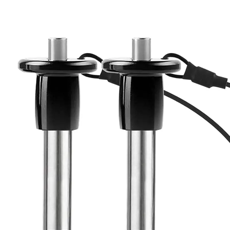BHTS-8 Pack 304 Stainless Steel Quick Release Pin Ball Locking Pin With Push Button Round Handle Lanyard Usable Length 30Mm