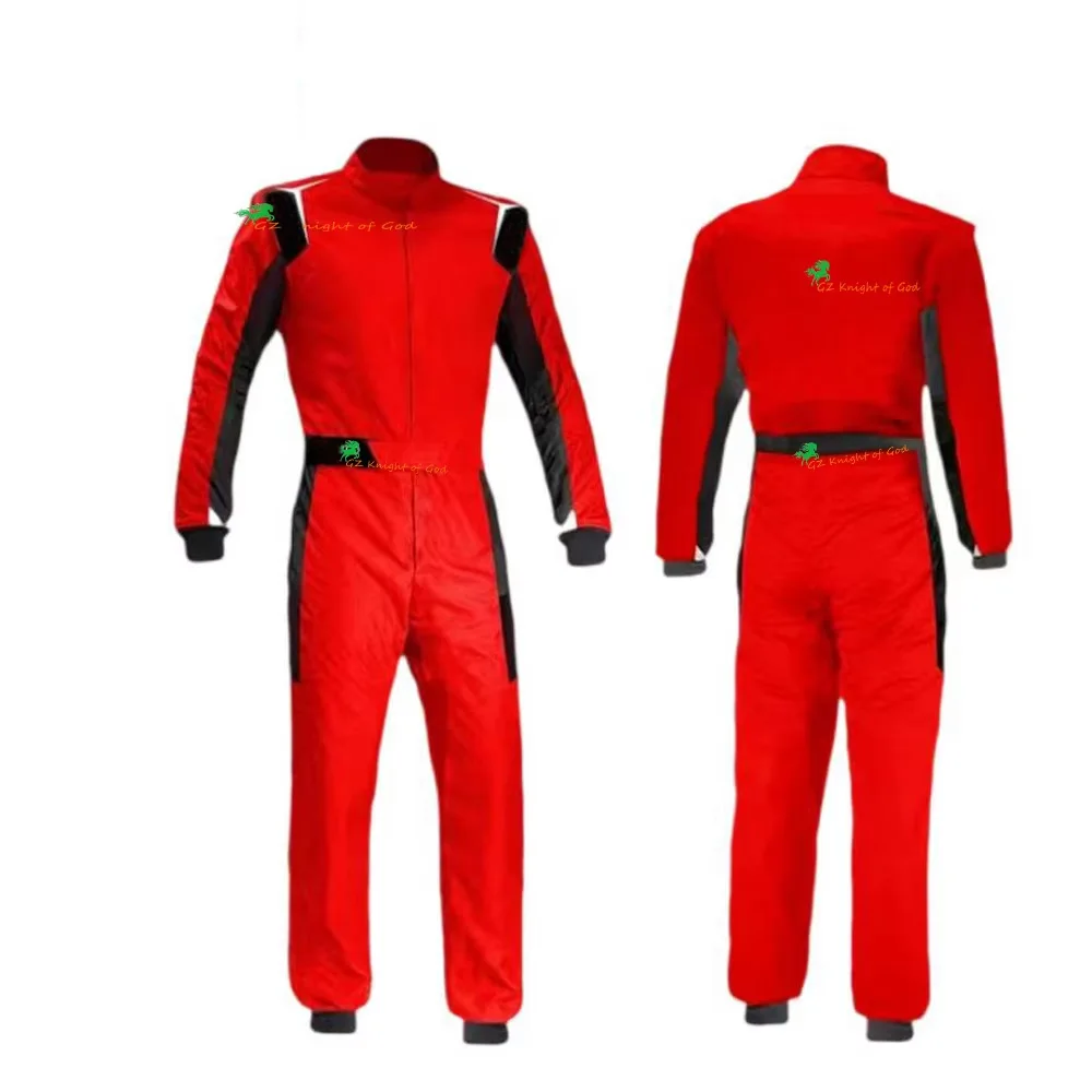 F1 Vergelijking Auto Racing Pak Karting Oefenkleding Rally Competitie Overall Brandwerende Waterdichte ATV UTV team Club Kleding