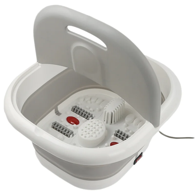 

【SUPERDEALS】Electric Massage Household Folding Footbath Foot Bath And Foot Therapy Constant Temperature Foot Bath B EU Plug