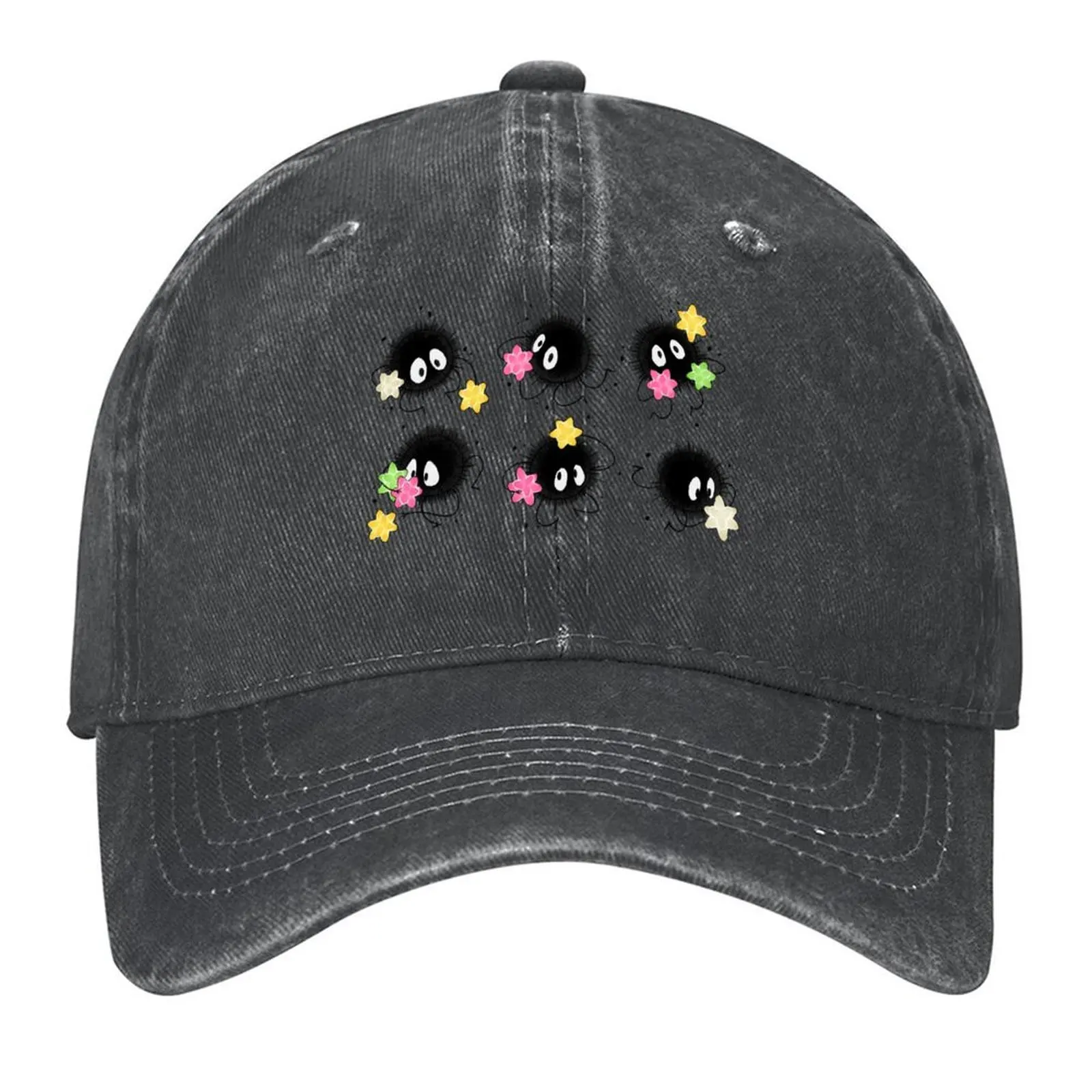 

Cute Soot Spirits Baseball Cap Rugby hiking hat Designer Hat Anime Man Women's