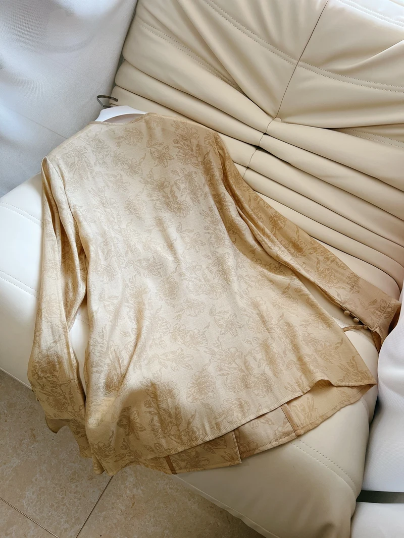 Nieuwe Chinese Sle Faionable Beau Lente Zomer Zijden Damesset Gentlewoman's Retro Rok Broek Moderne Traditie Dr