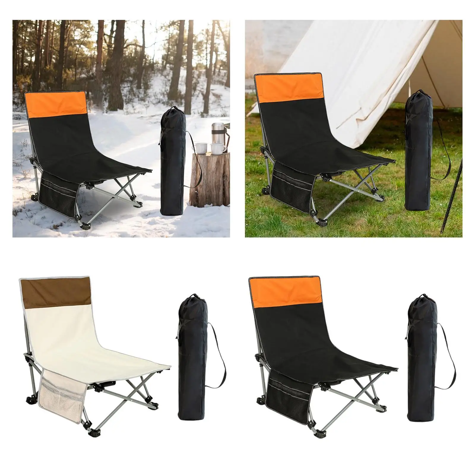 

Folding Chair Camp Chair Lightweight Heavy Duty recliner Simple Beach Chair for