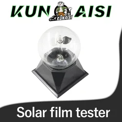 KUNAISI Transparent Clear Solar Power Glass Crookes Radiometer For Car Window Tint Test Solar Film Testing Machine
