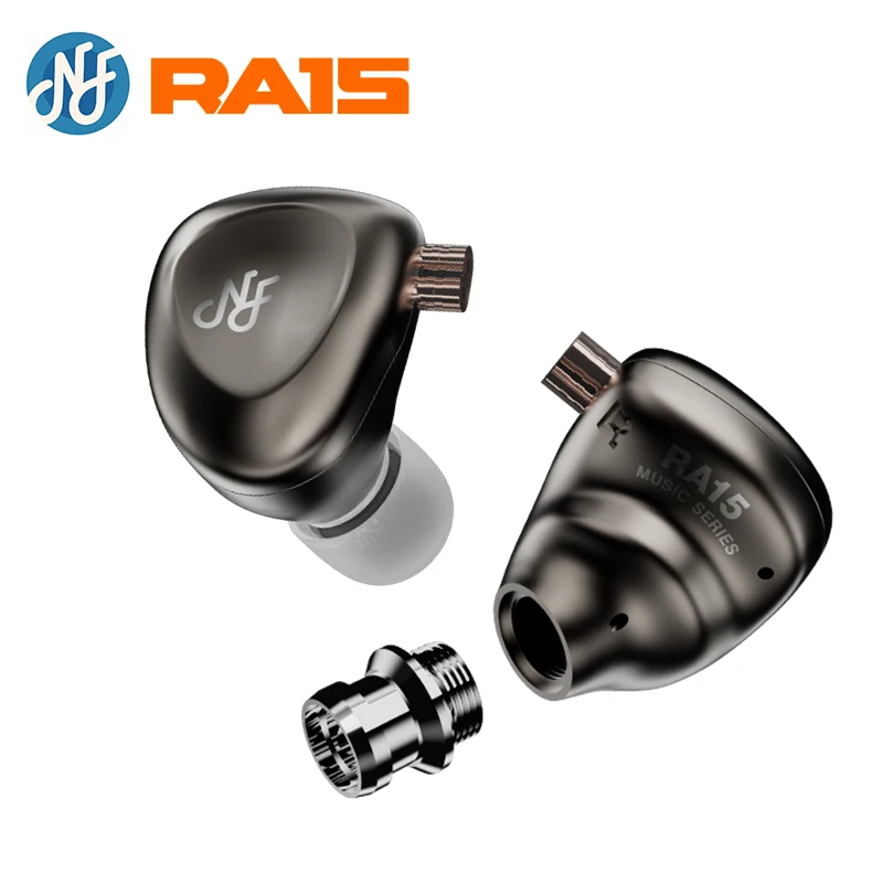 NF AUDIO RA15 Dynamic Earphone with 0.78 2 Pin Cable In-Ear Earbuds