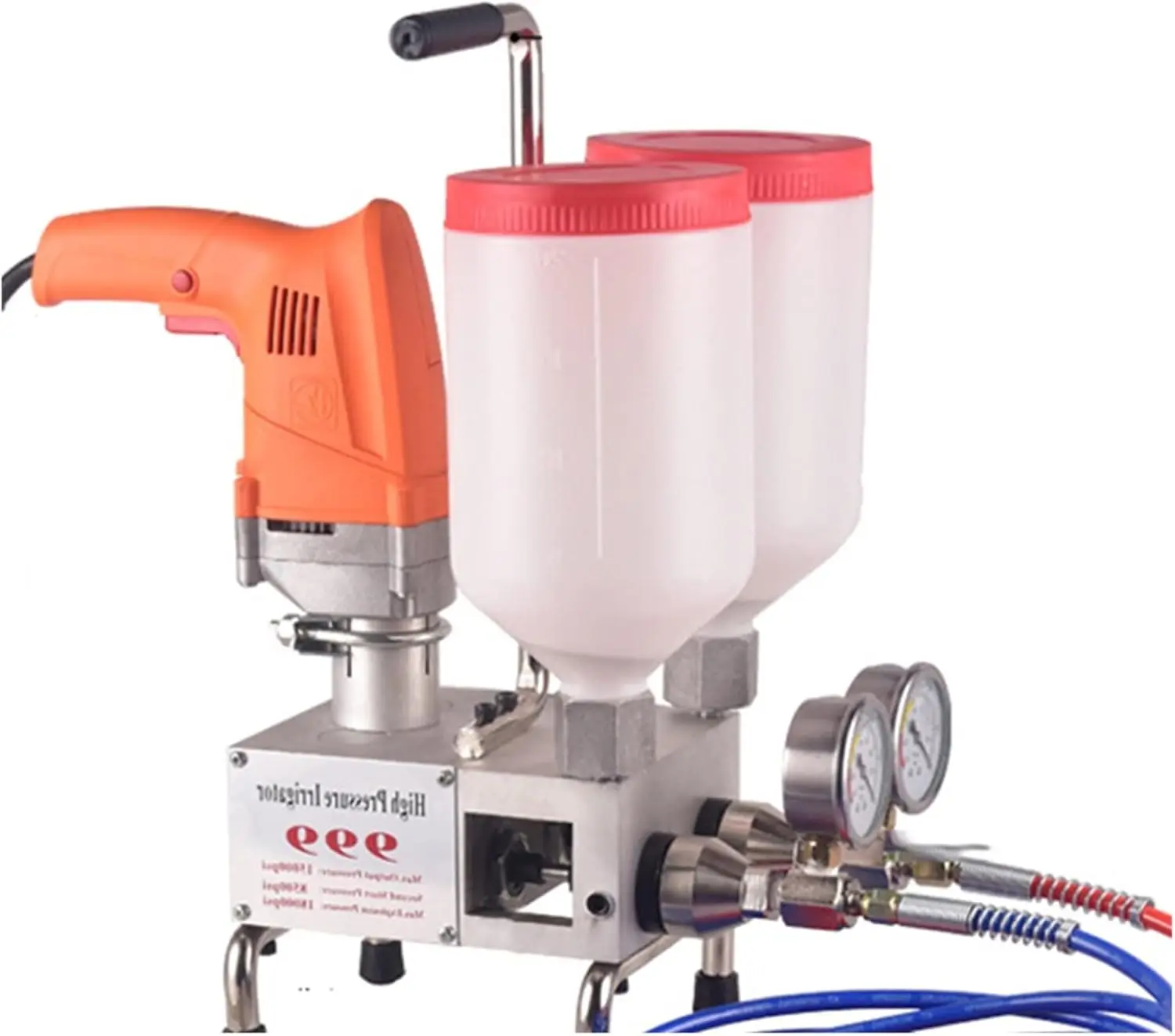 Outdoor Stainless Steel Grouting Machine, Wall Terrace Waterproof Epoxy Injection Water Stop Device