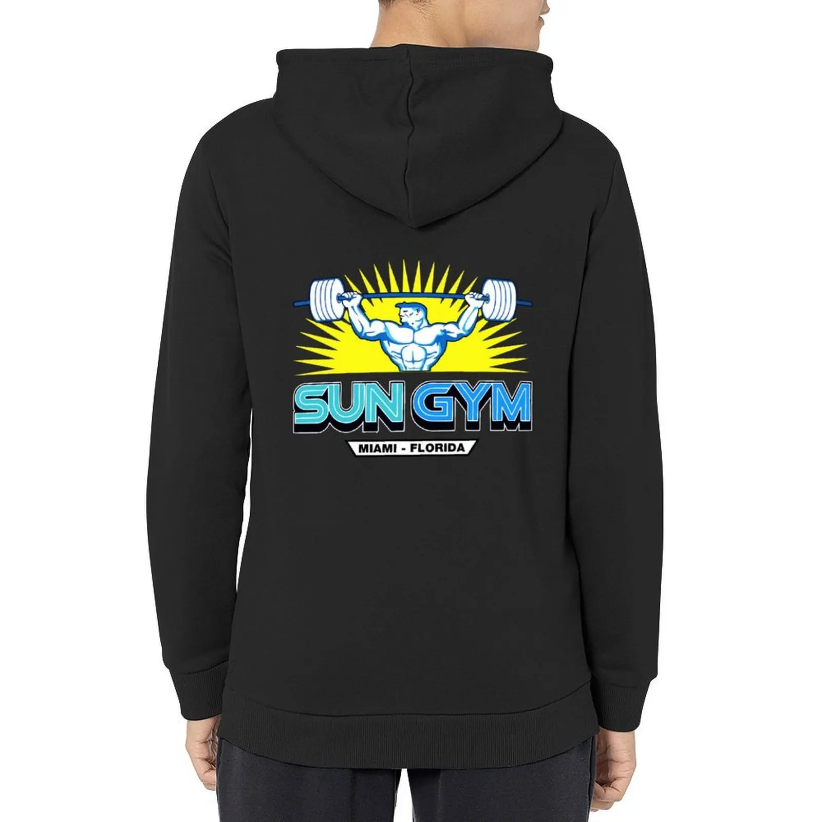 

Sun Gym Miami Florida Hoodie mens designer clothes korean autumn clothes blouse anime clothing new in hoodies and blouses