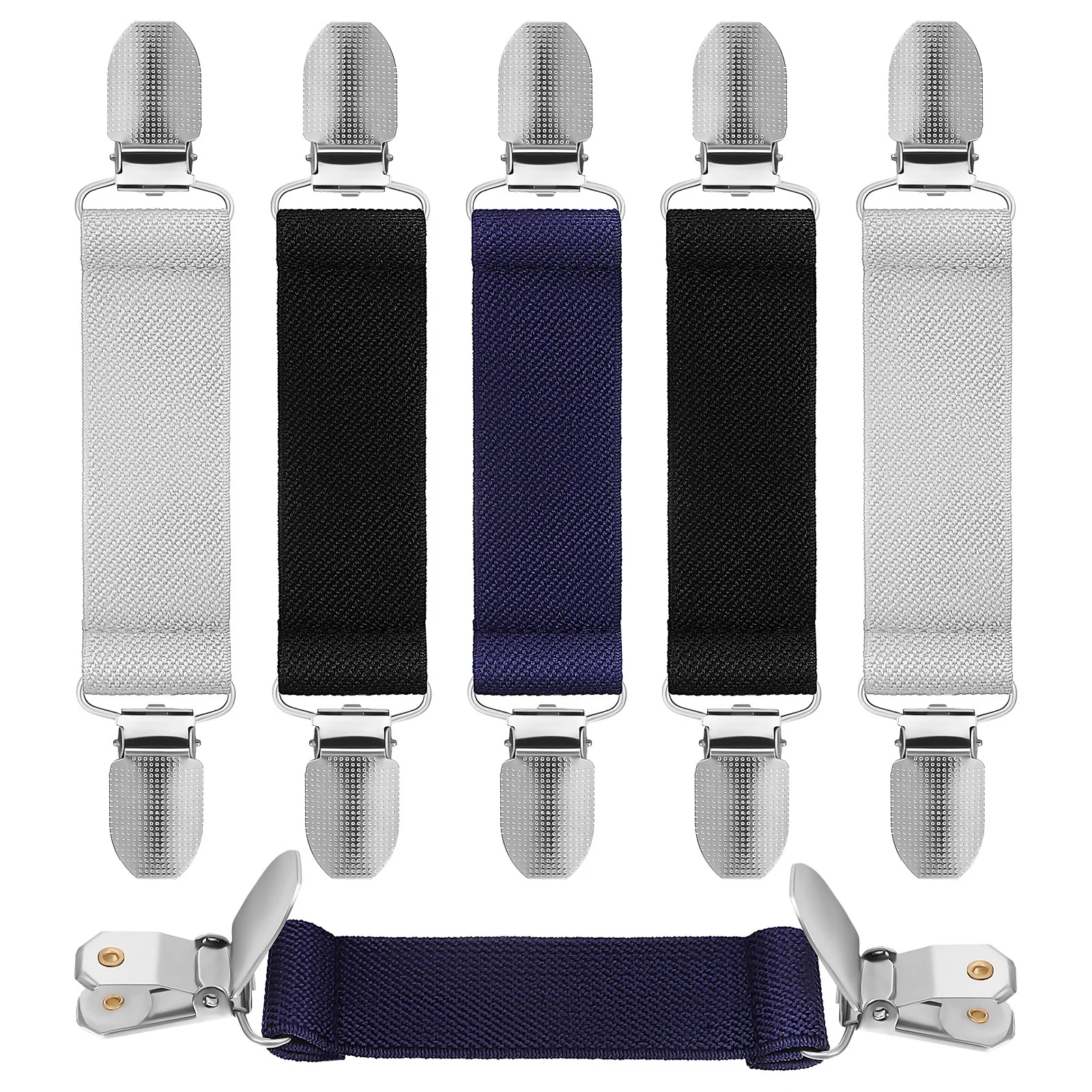 6 قطع ملابس قابلة للتعديل للنساء الخصر حزام الخصر لفساتين كليب شال سترة الملابس مقاطع المشبك مقاطع سترة