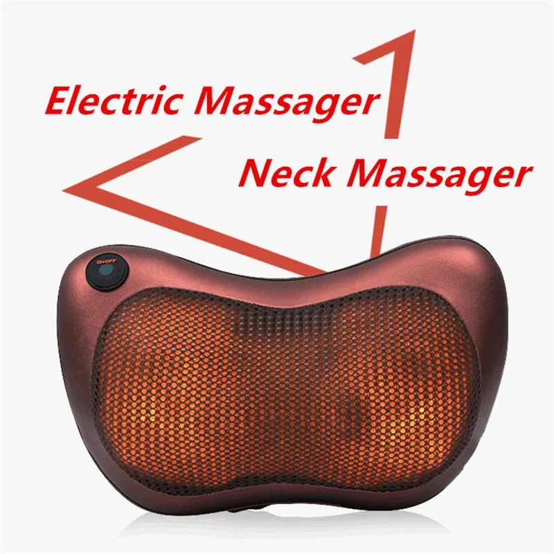 Body Massage Pillow Neck Massager Electric Massager Cervical Massage Pillow Back and Neck Massager Sleeping Massage Pillow Car