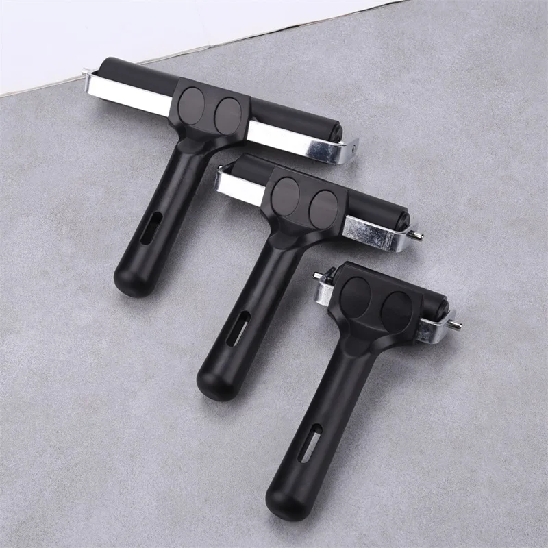 6/10/15Cm Black Professional Printmaking Rubber Roller Soft Brayer Craft Projects Ink and Stamping Tools Make Cards Painting