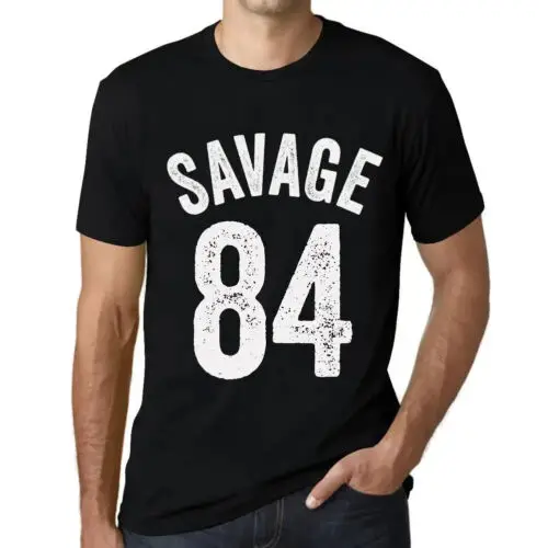 Heren Grafisch T-Shirt Barbaar 84 – Savage 84 – Cadeau voor 84ste Verjaardag