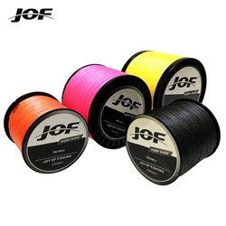 JOF X8 Lure Line Braided Fishing Line Pesca Carp Multifilament Fly Wire Japanese Pe Line Saltwater 1000M 500M 300M 9.07-45.39kg