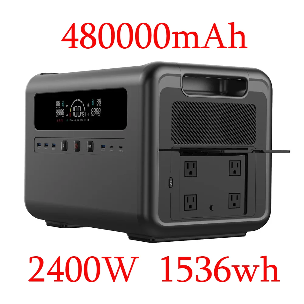 2400W  1536wh