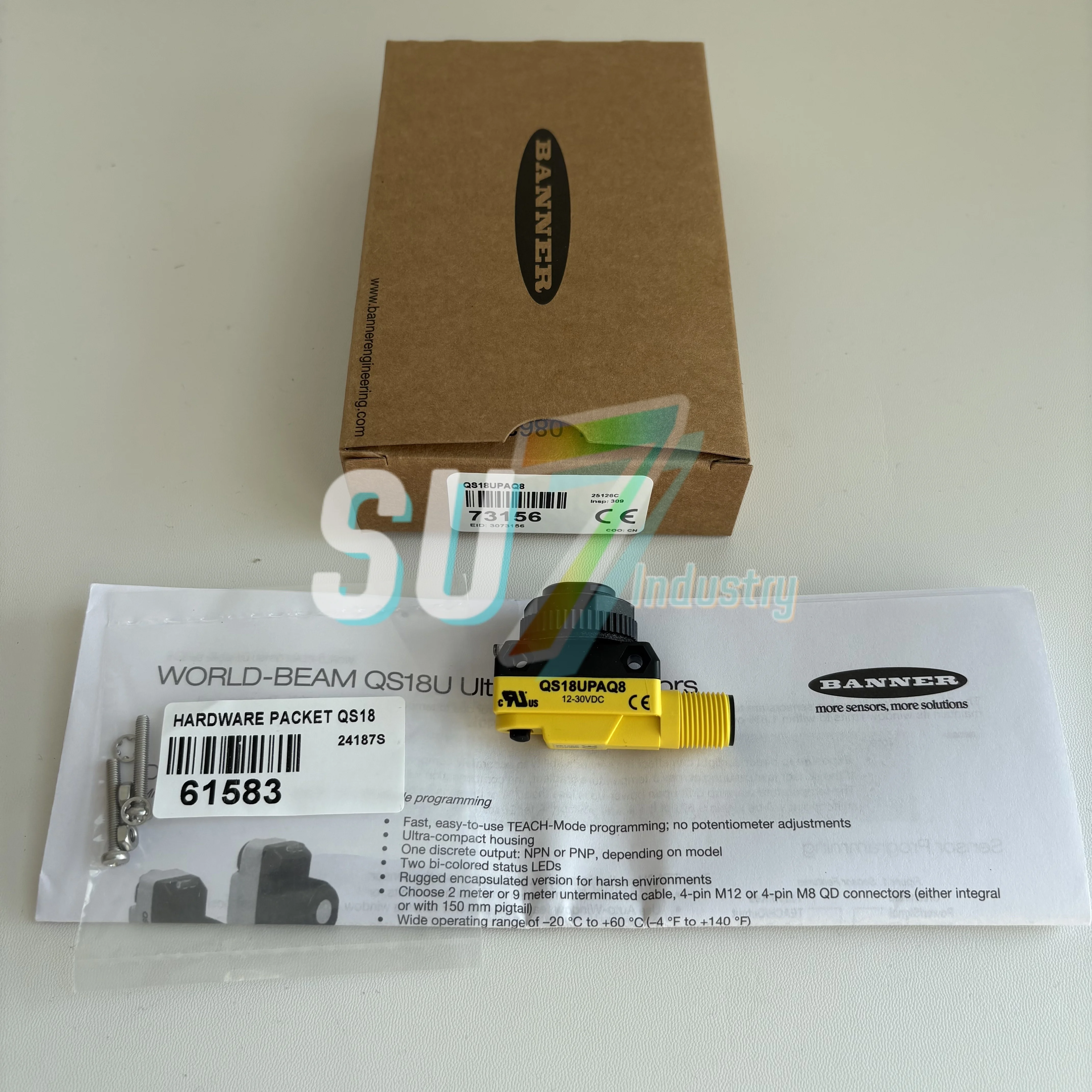 

New In box QS18UPAQ8 Photoelectric sensor