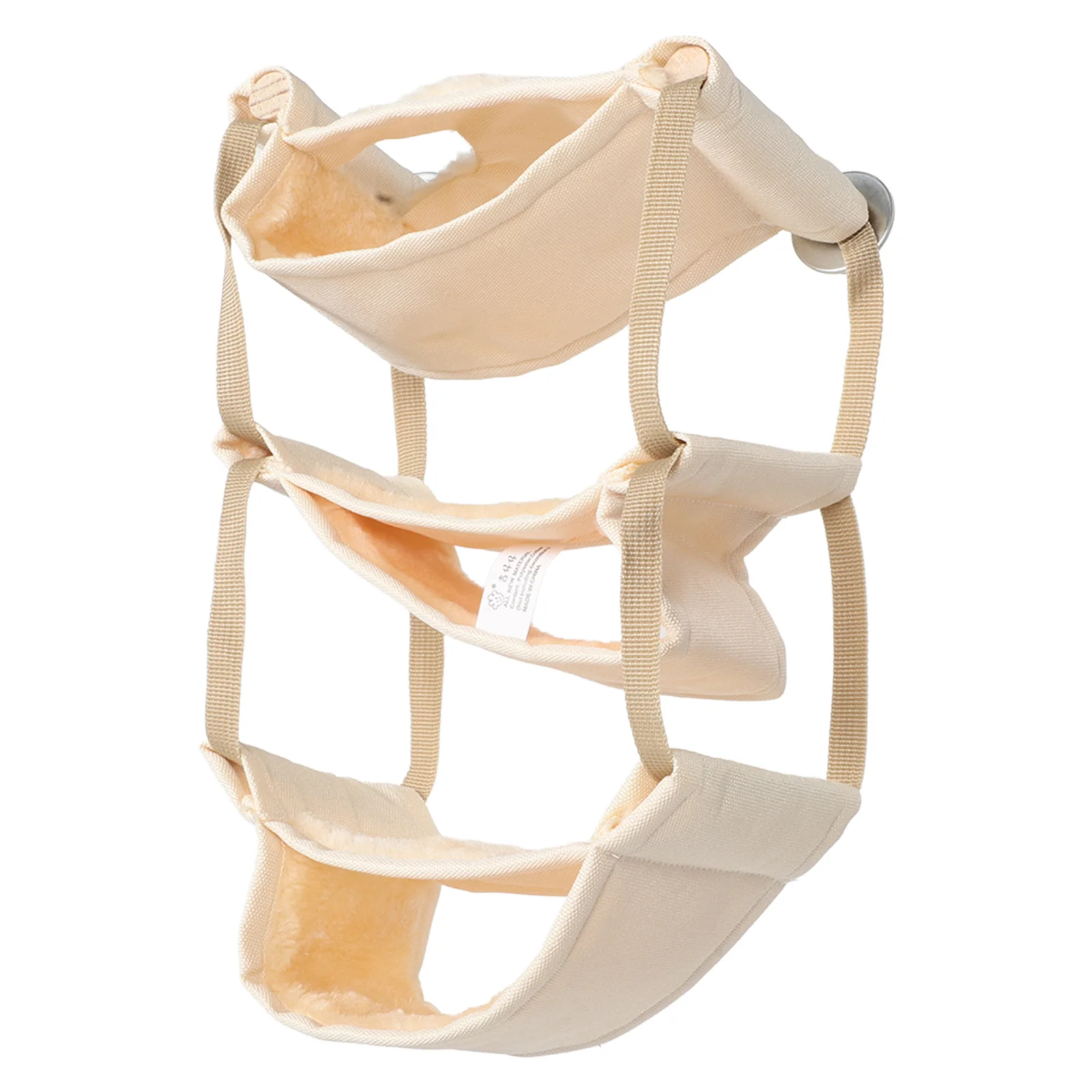 Hammock Hanging Bed Small Animal Warm Bed House Cage Nest for Hamster Chinchilla Rat Gerbil (Yellow)