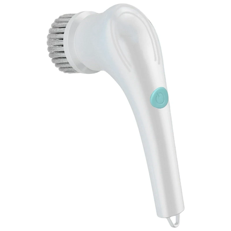 

AB45 Electric Rotary Cleaner Power Cleaner For Whole House With 5 Replaceable Shower Cleaning Brush Heads Spin Scrubbers