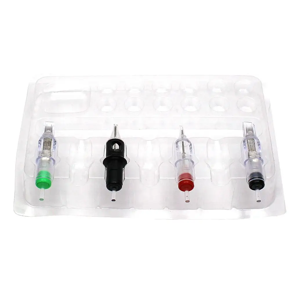 

Tattoo Pigment Palette Clear Plastic Ink Cup Holder Disposable Tray Organizer for Professional Studio