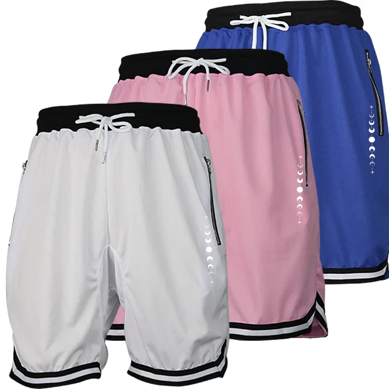 

Fashion Mens Printed Athletic Shorts Basketball Style Quick Dry Breathable Loose Fit Gym Running Workout Casual Street Hot