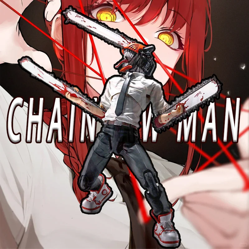 SHF أنيمي بالمنشار رجل Denji Pochita Makima KO مفصلية عمل الشكل البلاستيكية سطح المكتب العصرية اللعب تحصيل أطقم منمذجة هدية صندوق