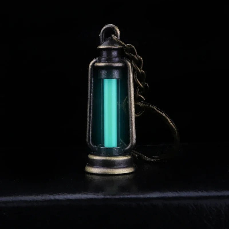 Pony lamp pendant, keychain, non-tritium tube luminous  glass material signal