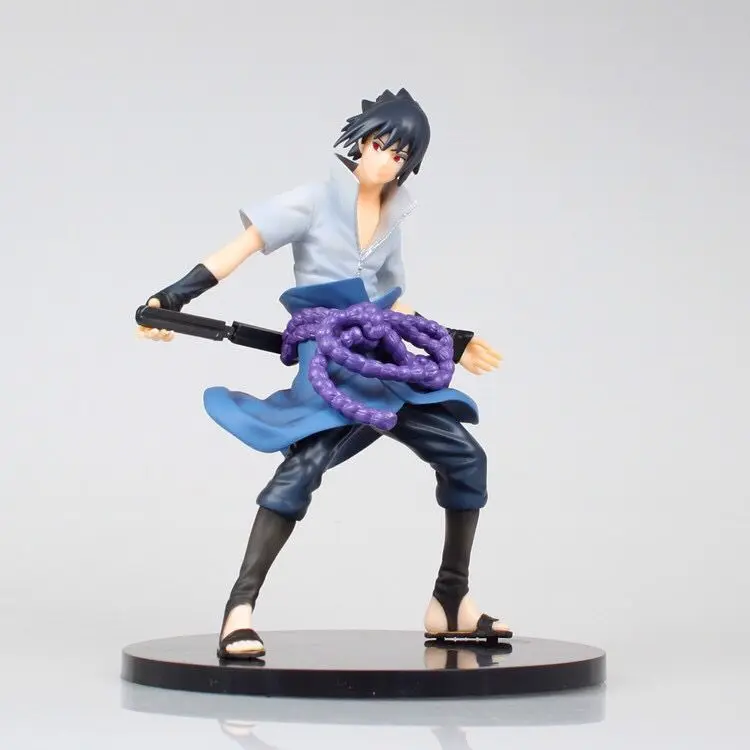 

Фигурки из аниме «Наруто» SHF Sasuke Uchiha, Коллекционная модель, экшн-фигурки для мальчиков, 21 см
