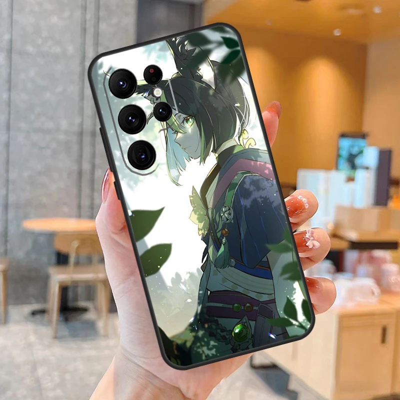 جينشين تأثير تشديد لسامسونج غالاكسي S20 FE S21 FE S22 S23 الترا S8 S9 S10 زائد نوت 20 الترا الهاتف