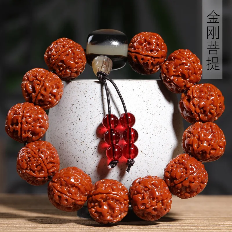 

Браслет из рудракши машинной полировки, размер около 2,0 мм, унисекс, молитвенные бусы, декоративные культурные украшения.